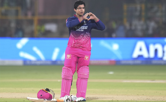 Vaibhav Sooryavanshi''s third-fastest IPL ton propels RR to 228/6 against SRH